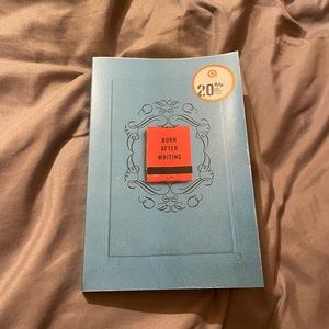 burn after writing 📖